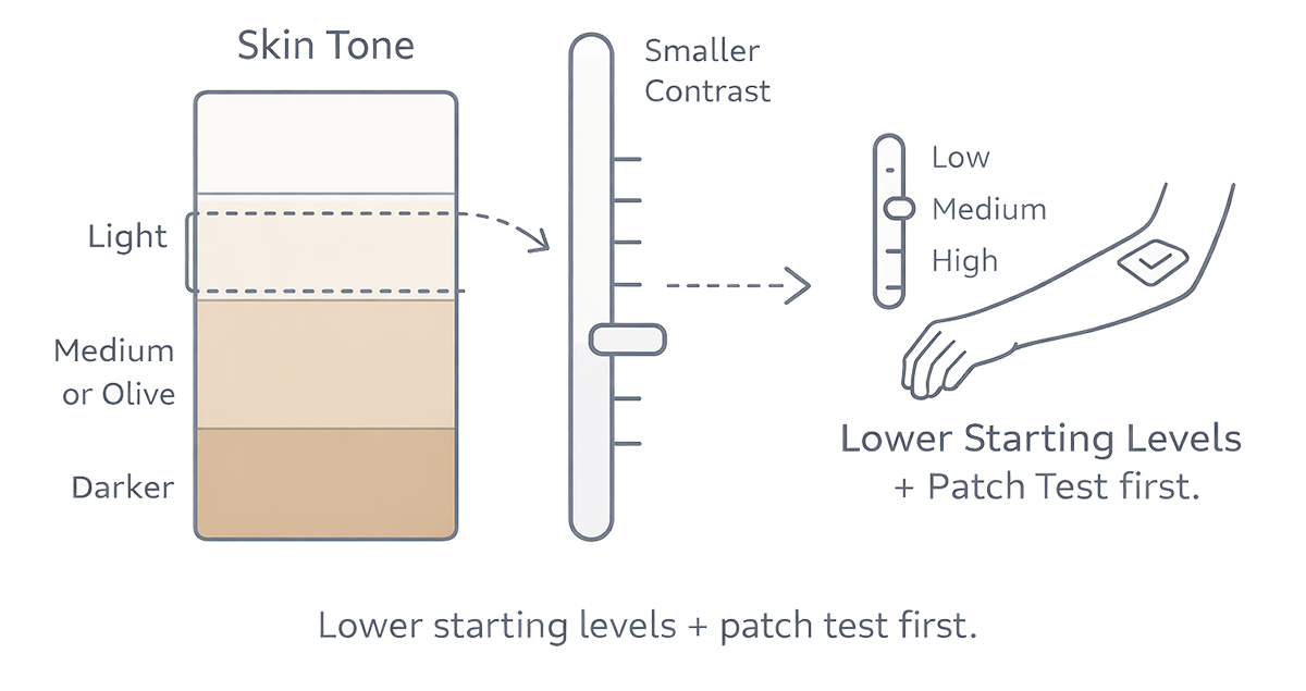 ipl-medium-olive-skin-dark-hair-starting-level-guide