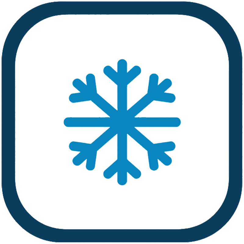 Cool-touch sapphire window icon for MITHLUX IPL device