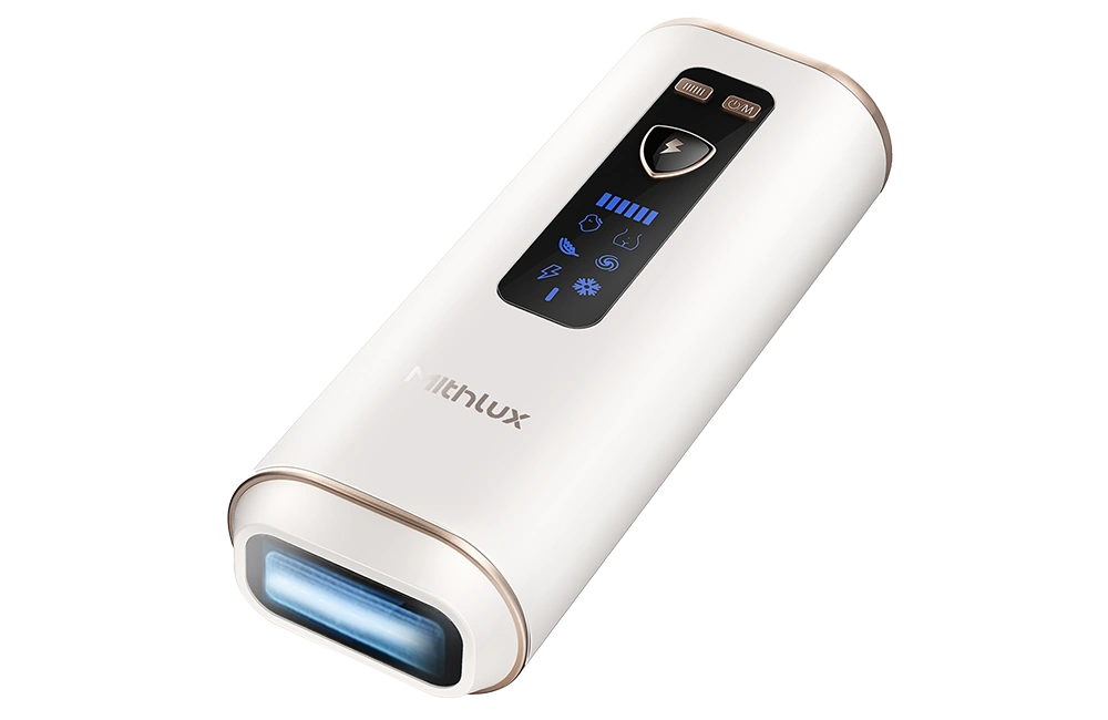 MITHLUX IPL hair removal device with sapphire cooling window